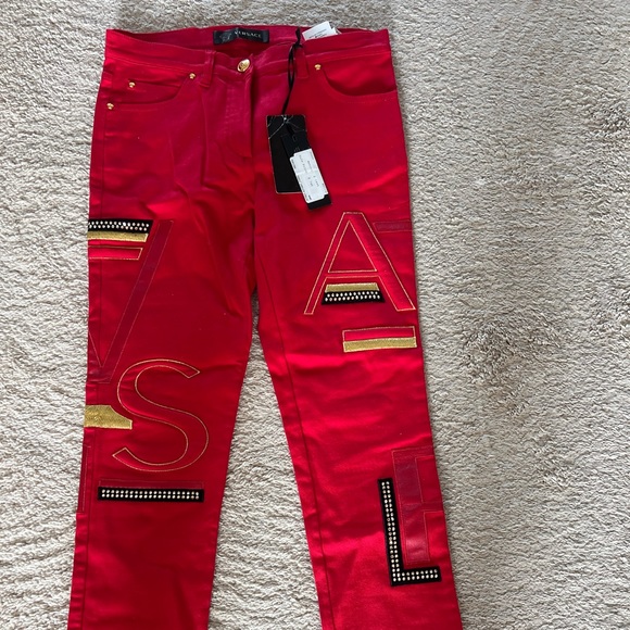 Versace womens jeans size 27 never worn